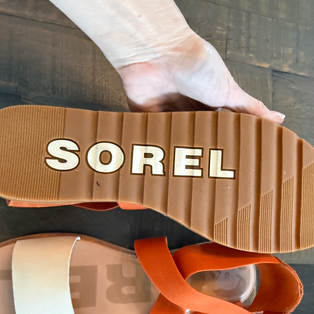 Sorel Ella ll desert sun women’s sandals size 9 - Picture 3 of 7